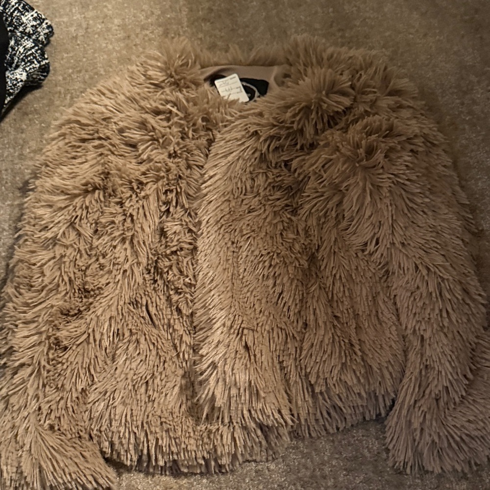 Shaggy Faux Fur Jacket